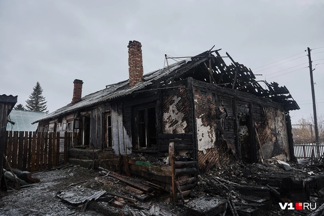 Пожар произошел в Дубовском районе Волгоградской области | Источник: Александр Ощепков / NGS.RU