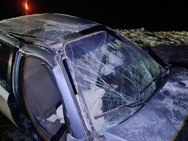 Водителей двух автомобилей доставили в больницу  | Источник: Госавтоинспекция Тюменской области