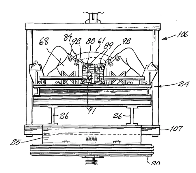 Аппарат 1965 года, помогающий женщинам рожать с помощью центробежной силы