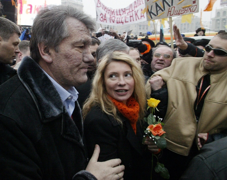 Виктор Ющенко и Юлия Тимошенко