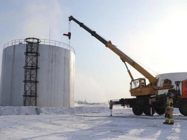 Реконструкция нефтебазы позволит обеспечить удаленные районы Якутии топливом | Источник: АО «Саханефтегазсбыт»