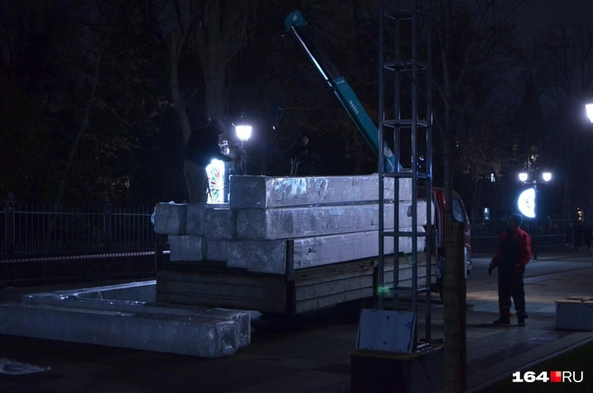 Ее начали собирать на Волжской в декабре перед Новым годом | Источник: Сергей Петунин / 164.RU