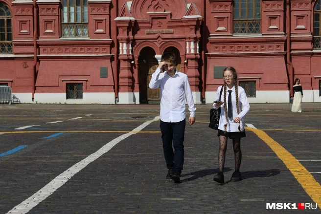 Сегодня на Красной площади многолюдно | Источник: Артем Устюжанин / MSK1.RU