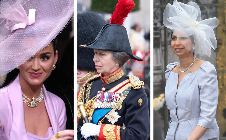 Красота или безумие: 10 самых эпатажных шляп на коронации Карла III