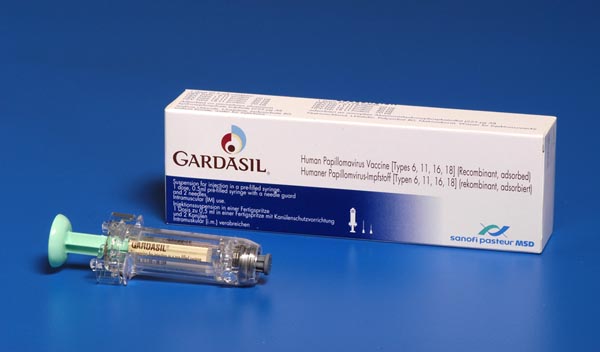 humán papillomavírus vakcina gardasil