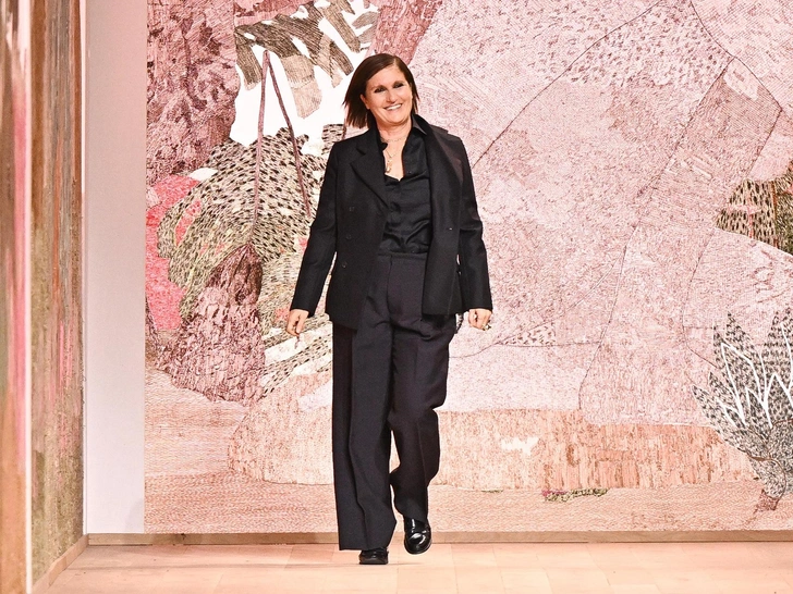 Мария Грация Кьюри на показе Dior, 2023 год
