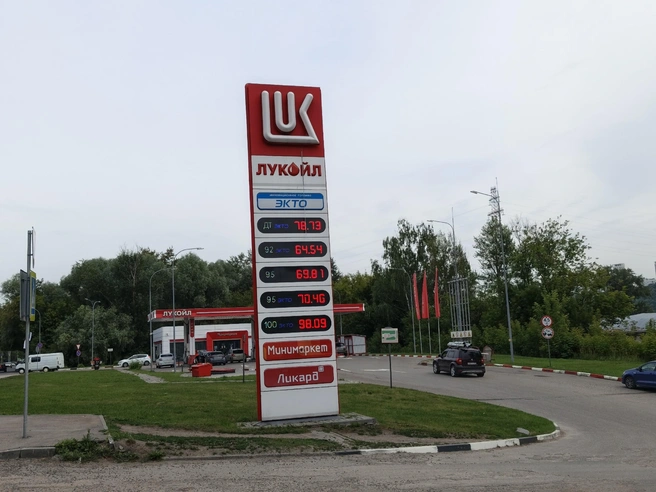 На АЗС есть все виды топлива | Источник: Кристина Калинина / NN.RU