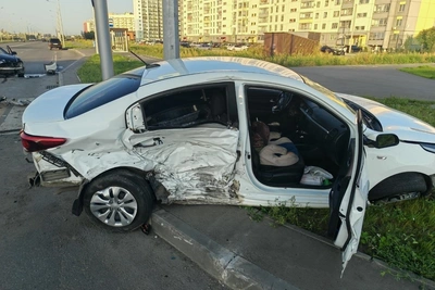 В Кургане авария с двумя пострадавшими детьми