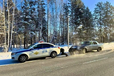 Driver rescued after Volga stalls on Sverdlovsk highway in freezing weather