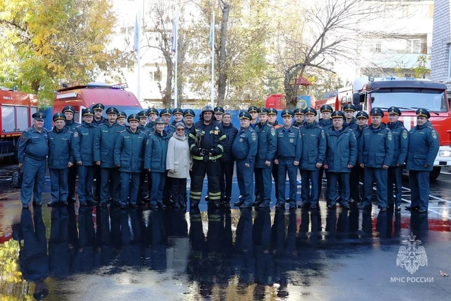 Памятное общее фото | Источник: ГУ МЧС России по Самарской области