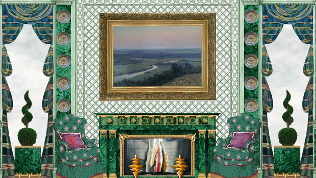 Инсталляция декоратора Кирилла Истомина для Christie's