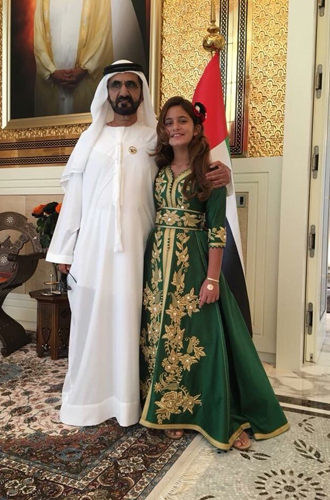 Новая красавица Востока: эмир Дубая шейх Мохаммад представил дочь