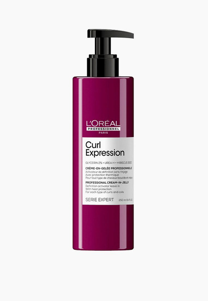 Крем для укладки L'Oreal Professionnel -гель, Профессиональный, активирующий и очерчивающий завиток, Curl Expression