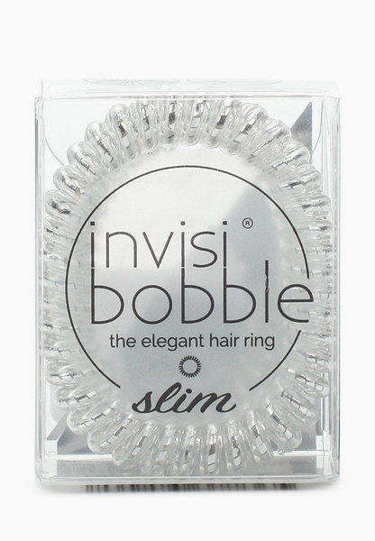 Резинки 3 шт. invisibobble для волос invisibobble SLIM Chrome Sweet Chrome