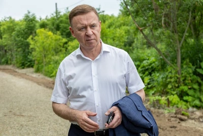 Сергей Надсадин проверил ход работ на экотропе