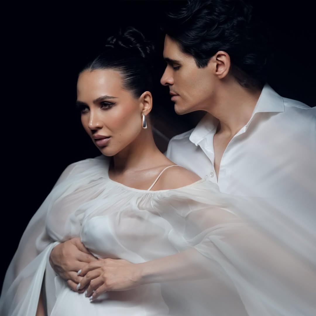 «Главная задача сейчас — быть защитой»: беременная Лерчек, сидящая под арестом, устроила романтичную фотосессию с женихом