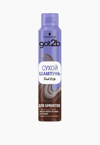 Сухой шампунь Got2B парфюмированный для брюнеток Fresh it Up Горячий шоколад