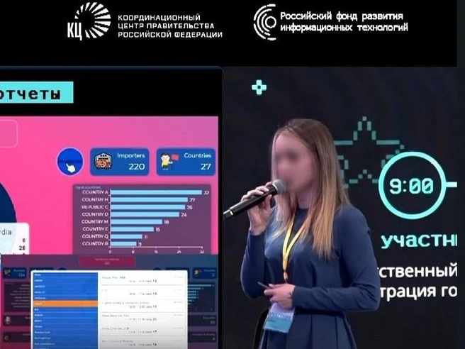 Вторая жена Алексея Скляра Алина | Источник: Polymatica / Rutube