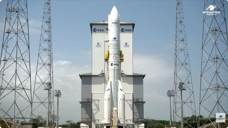 Самая мощная версия европейской ракеты-носителя Ariane 6 совершила первый полет