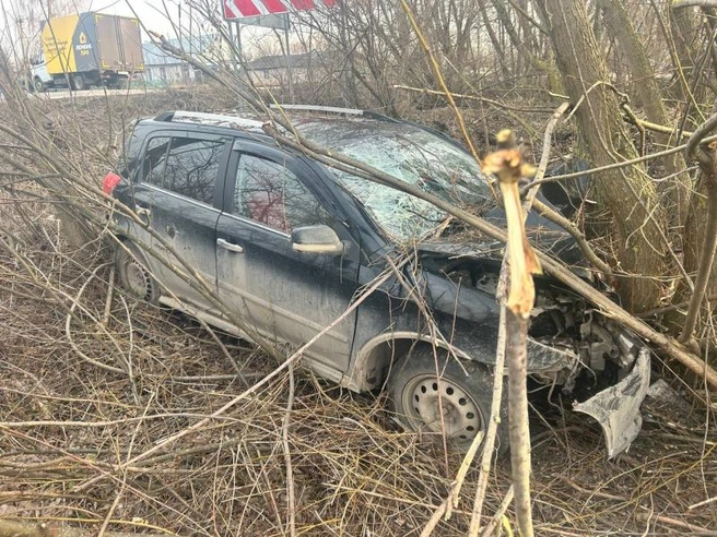 ДТП в деревне Хирино | Источник: УМВД по Рязанской области