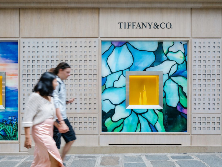 Поп-ап бутик Tiffany & Co. в Париже
