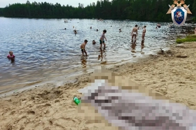 Следователи проверяют гибель женщины на озере Лесная сказка