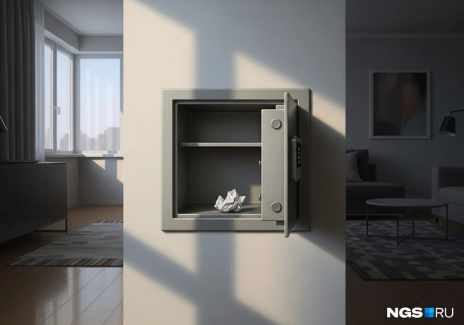 Денис Бетин утверждает, что в сейфе были несколько миллионов рублей | Источник: Юрий Орлов / NGS.RU