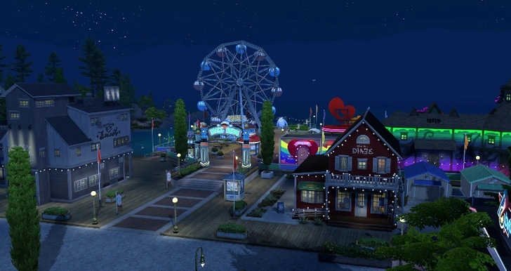 Гид по мирам в The Sims 4: все города, локации и семьи | Источник: скриншот The Sims 4