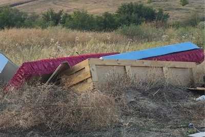 В Камышине нашли свалку цинковых гробов