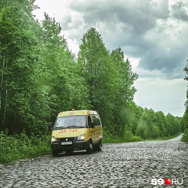 Одна из дорог, ведущая в поселок | Источник: Василина Любимова / 59.RU