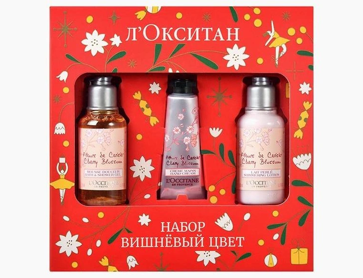 Набор для ухода за телом L'Occitane Вишневый Цвет