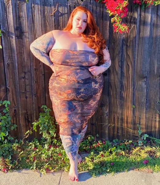 Фото №2 - Не для пугливых: 155-килограммовая Тесс надела прозрачное платье