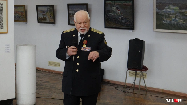 Юрий Торгашов на открытии выставки | Источник: Александр Литвинов