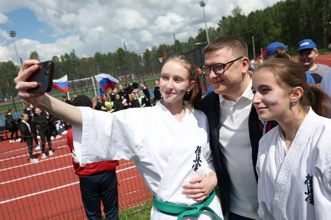Новый стадион&nbsp;— современное спортивное пространство, где спортом смогут заниматься и дети, и взрослые, и люди старшего поколения | Источник: пресс-служба правительства Челябинской области