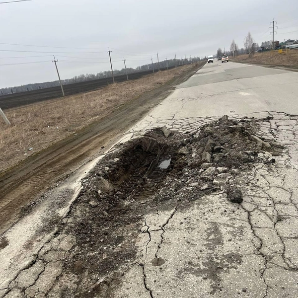 Дорога в Барышево | Источник: Евгений / Telegram