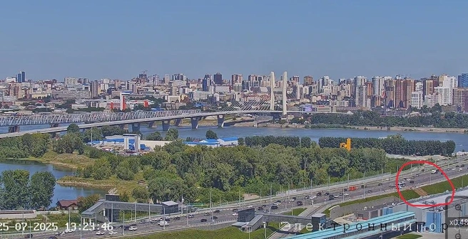 Вот так выглядела дамба накануне, в пятницу 25 июля | Источник: Электронный город