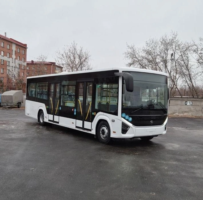 Этот автобус «ПАЗ Citymax 9»&nbsp;— пока единственный в Омске | Источник: Андрей Бондаренко 