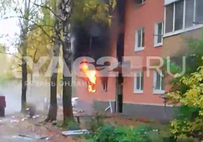 После утечки загорелась квартира | Источник: Читатель YA62.RU