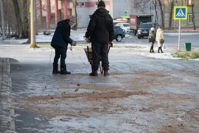 Гололед и снег: погода в Архангельской области в четверг