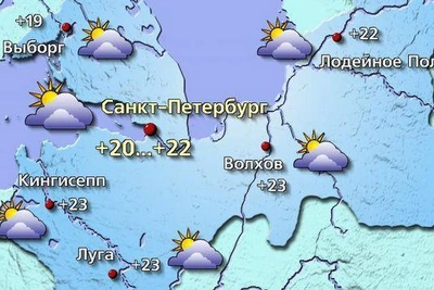 В Петербурге и Москве 2 июня тепло без осадков