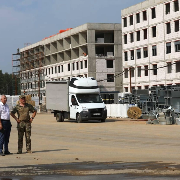 Городок возводят военные строители | Источник: правительство Ярославской области