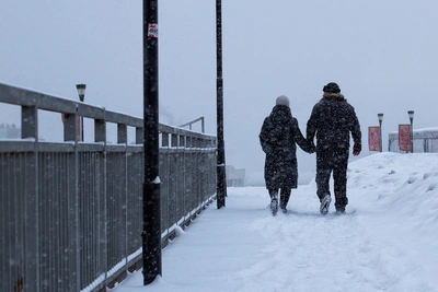 Метель в Иркутске: когда стихнет снегопад?