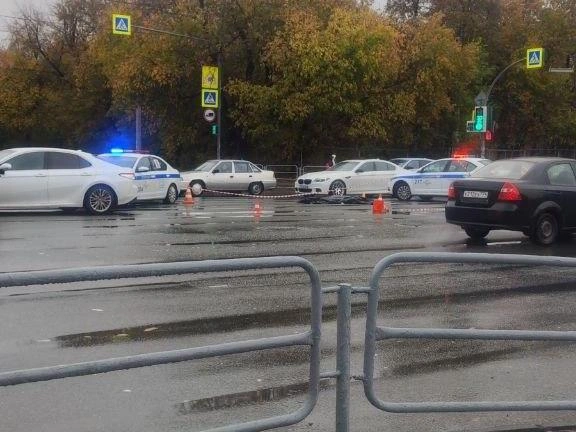 Место аварии оцепили | Источник: читатель 74.RU