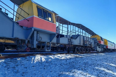 На ЗабЖД применят инновационную технику для ремонта пути