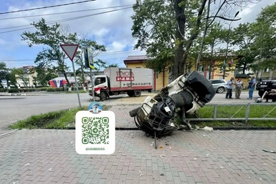 Смертельное ДТП на Сахалине: грузовик и квадроцикл