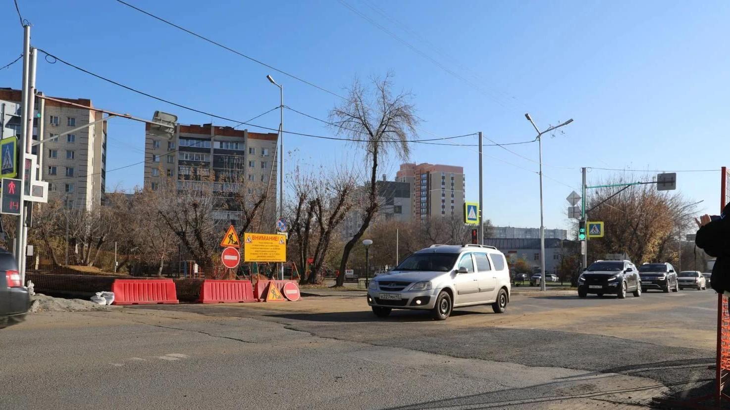 В Кургане открыли движение по важному перекрестку