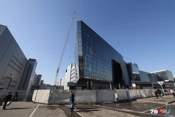 Сейчас здание восстановили, но оно пока не работает. Что будет на его месте, пока неизвестно | Источник: Артем Устюжанин / MSK1.RU