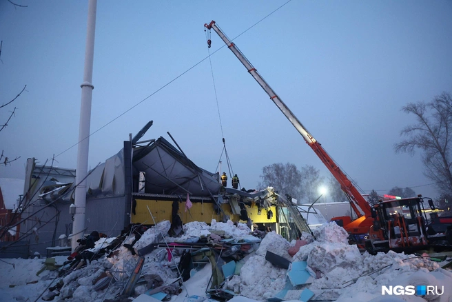 Несколько часов проводились поисково-спасательные работы | Источник: Александр Ощепков / NGS.RU