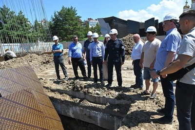 Мемориал героям СВО на Площади Славы в Хабаровске