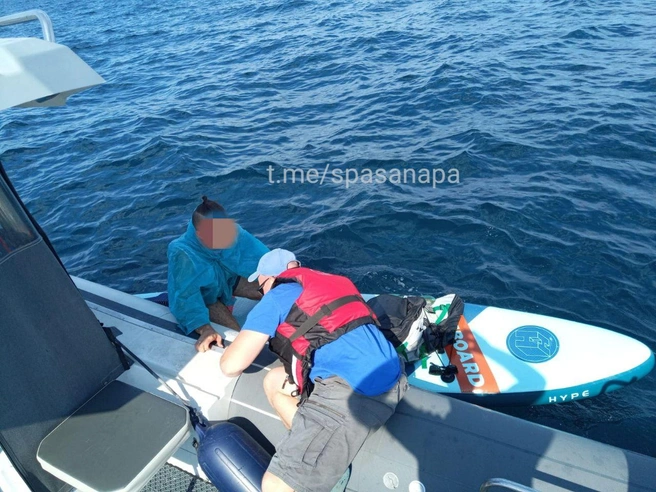 Спасатели искали туриста всю ночь | Источник: МБУ «Служба спасения» МО г-к Анапа / Telegram